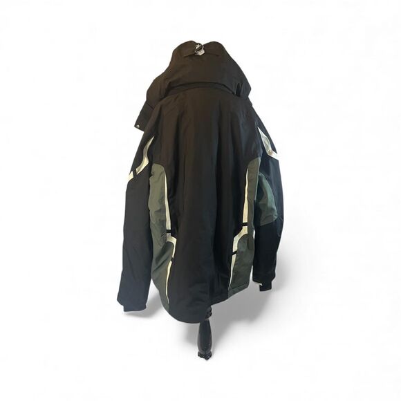 Rossignol Men's Black and Green Coat size M - Picture 3 of 6